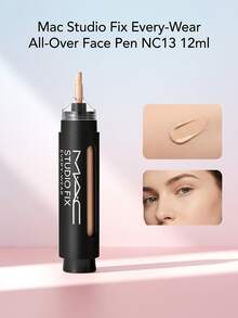 Mac Studio Fix Every-Wear All-Over Face Pen NC13 12ml – Concealer Foundation Pen, Long-Wearing, For Fair Skin Tones, NC13, Suitable For Daily Makeup Routine - NC13 - View 1