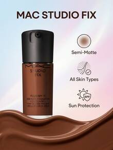 MAC Studio Fix Fluid SPF 15 Foundation NC63 30 Ml - Multicolor - View 2
