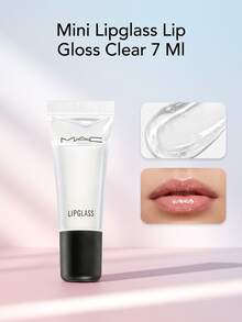 MAC Mini Lipglass Lip Gloss Clear 7 Ml – Lip Gloss, High Shine, For Women, Clear, Suitable For Daily Makeup - Clear - View 1