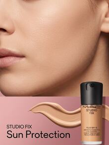 MAC Studio Fix Fluid SPF 15 Foundation NC37 30 Ml – Foundation, 24-Hour Wear, For Oily Skin, NC37, Sunscreen, Suitable For Daily Makeup Routine - Multicolor - View 4