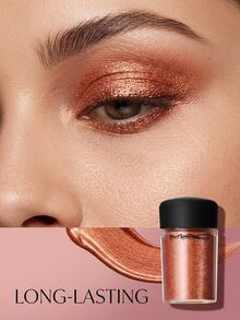 MAC Glitter Pigment Eyeshadow Copper Sparkle 4.5 G – Eyeshadow, High-Shine, For Makeup Artists, Copper, Suitable For Evening Parties - Copper Sparkle - View 4