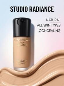 MAC Studio Radiance Serum-Powered Foundation NC35 30 Ml – Foundation, Radiant Finish, For Dry Skin, NC35, Hyaluronic Acid, Suitable For Daily Makeup Routine - NC35 - View 2