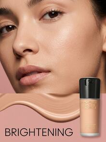 MAC Studio Radiance Serum-Powered Foundation - NW25 30 Ml – Foundation, Radiant Finish, For Dry Skin, NW25, Hyaluronic Acid, Suitable For Daily Face Makeup - NW25 - View 4