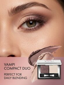 Pupa Vamp! Compact Duo Eyeshadow 006 Brown Vanilla 2.2 G – Eyeshadow, High Pigment, For Women, Brown, Suitable For Daily Makeup - 006 Brown Vanilla - View 4