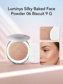 Pupa Luminys Silky Baked Face Powder 06 Biscuit 9 G – Face Powder, Luminous Finish, For Women, Biscuit, Suitable For Daily Makeup Routine - 06 Coral Stripes - View 1