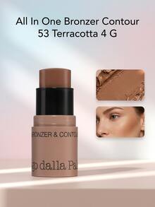 Diego Dalla Palma All In One Bronzer Contour 53 Terracotta 4 G – Bronzer Stick, Creamy Texture, For Makeup Enthusiasts, Terracotta, Suitable For Daily Makeup Routine - 51 Caffelatte - View 1