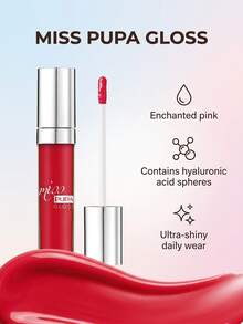 Miss Pupa Lip Gloss 104 Enchanted Moment 5 Ml – Lip Gloss, Ultra-Shiny, For Women, Enchanted Moment, Hyaluronic Acid Spheres, Suitable For Daily Makeup - 104 Enchanted Moment - View 2