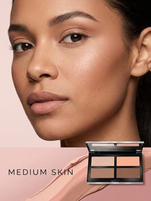 Pupa READY4SELFIE Contouring & Strobing Powder Palette 002 Medium Skin 17.5 G – Contouring Palette, Face Sculpting, For Women, Medium Skin, Suitable For Daily Makeup Routine - 002 Medium Skin - View 4