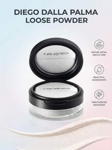 Diego Dalla Palma Rice Powder 12 G – Translucent Matte Finish, Oil Control And Pore Blurring, Long-Wear Face Makeup For Oily And Combination Skin, Includes Soft Puff And Internal Mirror, Ideal For Professional Results And Daily Touch-Ups - Transparent - View 2