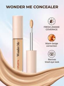 Pupa Wonder Me Fatigue Eraser Concealer 40 Intense Warm Beige 4.2 Ml – Concealer, Fatigue-Erasing, For Women, Intense Warm Beige, Suitable For Daily Makeup Routine - 040 Intense Warm Beige - View 2