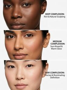Pupa READY4SELFIE Contouring & Strobing Powder Palette 002 Medium Skin 17.5 G – Contouring Palette, Face Sculpting, For Women, Medium Skin, Suitable For Daily Makeup Routine - 002 Medium Skin - View 5
