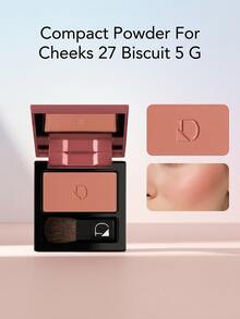 Diego Dalla Palma Compact Powder For Cheeks 27 Biscuit 5 G – Blush, Matte Finish, For Women, Biscuit, Suitable For Daily Makeup Routine - 27 Biscuit - View 1