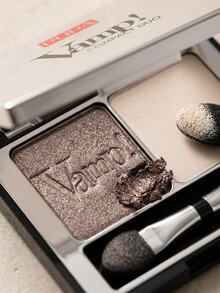 Pupa Vamp! Compact Duo Eyeshadow 006 Brown Vanilla 2.2 G – Eyeshadow, High Pigment, For Women, Brown, Suitable For Daily Makeup - 006 Brown Vanilla - View 3