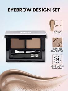 Pupa Eyebrow Design Set 001 Blonde 1.1 G – Eyebrow Kit, Long-Lasting, For Women With Blonde Hair, Blonde, Pigmented Wax, Suitable For Daily Makeup Routine - 001 Blonde - View 2