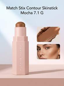 Fenty Beauty Match Stix Contour Skinstick Mocha 7.1 G – Contour Stick, Longwear, For Medium To Deep Skin Tones, Mocha, Suitable For Face Sculpting - Mocha - View 1