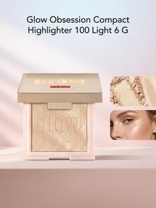 Pupa Glow Obsession Compact Highlighter 100 Light 6 G – Highlighter, Illuminating, For Women, Light Champagne, Suitable For Daily Makeup Routine - 100 Light - View 1