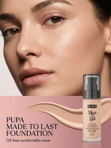 Pupa Made To Last Foundation 040 Medium Beige 30 ml – Foundation, Extreme Staying Power, For Women, Medium Beige, Oil Free, Suitable For Daily Makeup Routine - 040 Mellanbeige - Visa 4