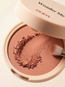 Pupa Wonder Me Blush 008 So Cosy Matt – Matte Finish With Silk Texture, Long-Wear Face Makeup For Radiant Look, Daily Beauty Routine Essential, Travel Friendly Compact For Women, Professional Result, Soft Peach Shade - 008 So Cosy Matt - View 3