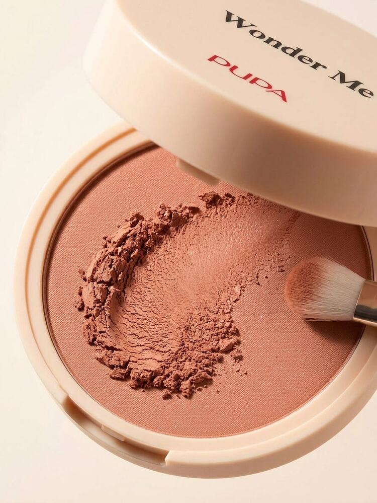 Pupa Wonder Me Blush 008 So Cosy Matt – Matte Finish With Silk Texture, Long-Wear Face Makeup For Radiant Look, Daily Beauty Routine Essential, Travel Friendly Compact For Women, Professional Result, Soft Peach Shade - 008 So Cosy Matt - View 3