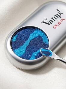Pupa Vamp! Fusion Eyeshadow 305 Ocean Blue 1.5 G – Eyeshadow, Highly Pigmented, For Women, Ocean Blue, Suitable For Daily Makeup - 305 Ocean Blue - View 3