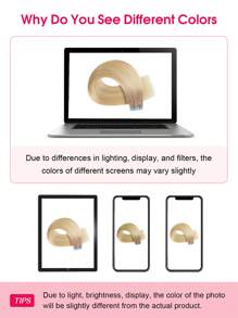 Real Remy Human Hair 12-24inches Straight Tape In Human Hair Extensions Natural High Quality Silky Seamless Invisible PU Tape In Hair Extensions 20PCS 50G/Pack For Salon Halloween Costumes - S22/613 - View 6