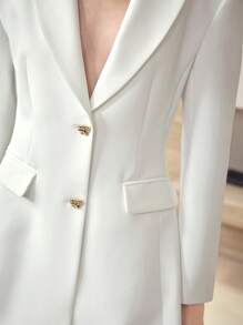 MOTF STUDIO STRUCTURED SINGLE BREASTED BLAZER