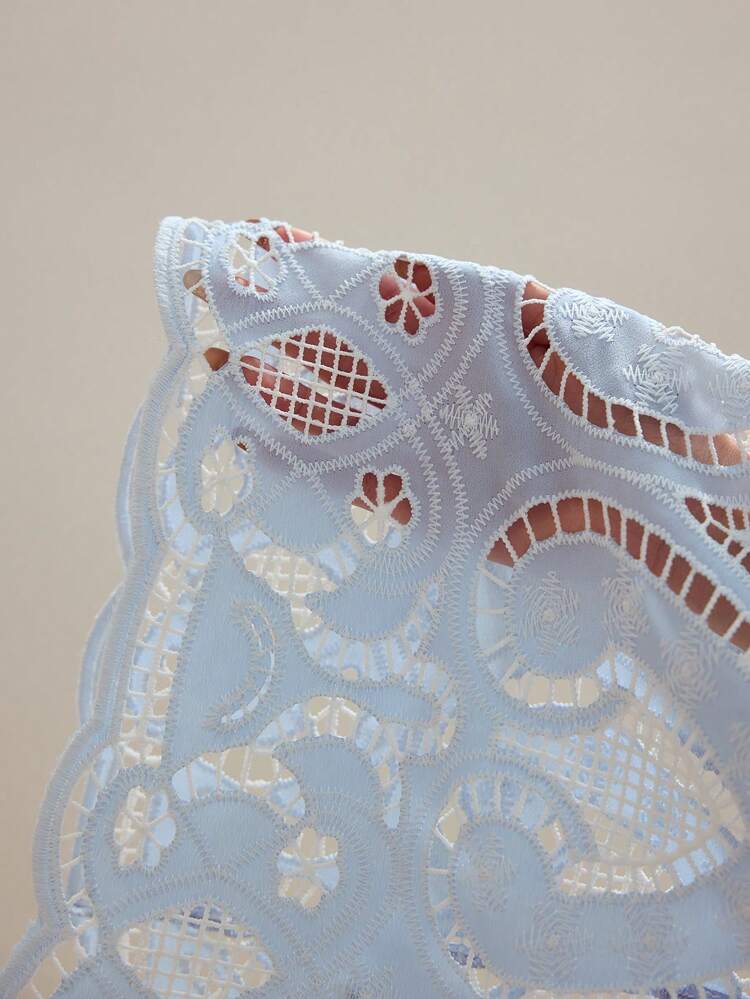 MOTF STUDIO LACE SHEER BLOUSE