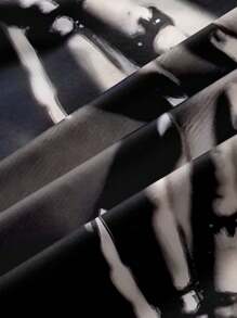 StreetHx Women's Summer Digital Printed Tube Top, Punk Y2K Subculture Sexy Chest Print Cropped Top