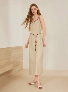 MOTF PREMIUM 方头拼色高跟鞋 - 彩色 - 查看 5