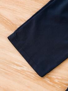 4-Piece Set: Tween Boys Striped Shirt With Bowknot , Contrast Pocket Blazer, And Straight Leg Pants, Gentleman's Suit For Boys, Suitable For Birthday, Wedding, Graduation And Other Formal Occasions - Multicolor - View 6