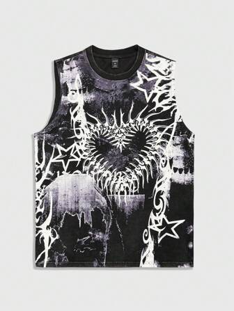 Goth Débardeur minimaliste et pour hommes, convenant pour l'été
