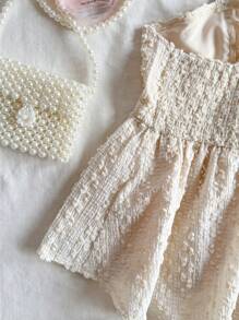 Soleia Canotta estiva casual e carina per donna taglia forte, per vacanze, laurea, matrimonio, ritorno a scuola, pranzo di Pasqua, con motivo floreale romantico, vita elastica, orlo asimmetrico, colore albicocca