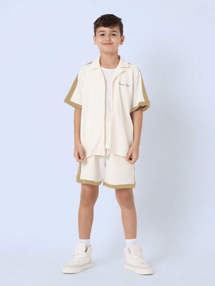 Short Sleeve T-Shirt And Shorts Set