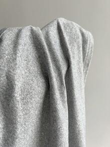 SHEIN ChicEase Sleeveless Bow Backless Tank Top, Stylish For Summer - Grey - View 3