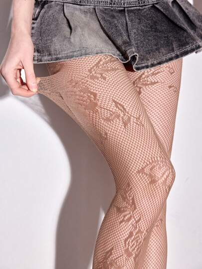 Grunge Punk Pantimedia/Mallas/Leggings/Pantalones pitillo de mujer