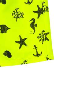 Manfinity Swimmode Men's Fashion Beach Shorts, Suitable For Summer - Multicolor - View 4