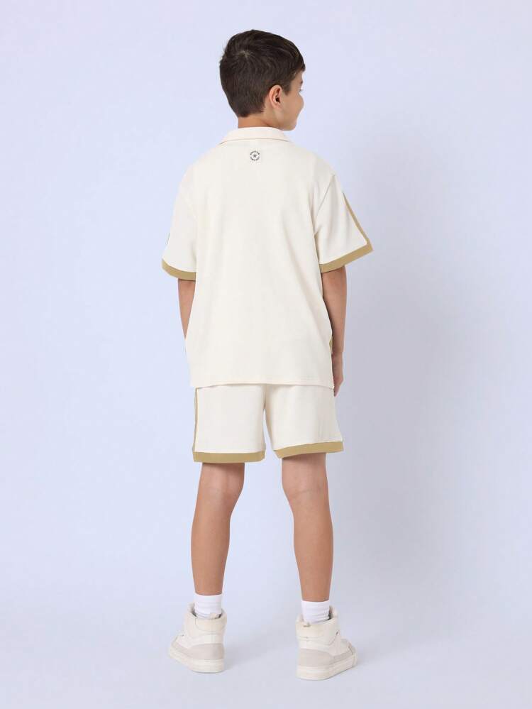 Short Sleeve T-Shirt And Shorts Set