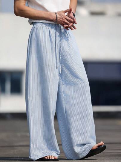 Claim Dot Men's Casual Summer Everyday Wear Loose Pants