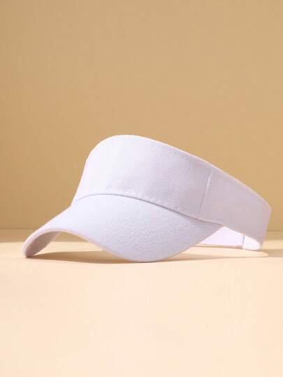 1 pieza Gorra de béisbol para hombre de unicolor simple con cierre de gancho y bucle