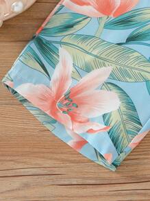 Young Girl 2pcs Set - Camisole Top And Pants, Stylish And Suitable For Summer