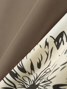 Rusticease Set de 2 piezas: Top de mangas de murciélago de unicolor de verano para mujer y falda mini con estampado floral