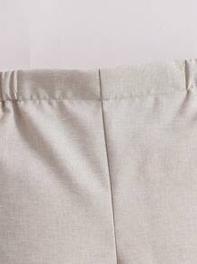 Souflis Souflis 2 Stücke Set aus Hemd mit gesticktem Kragen und einfachen Shorts für Babys und Kleinkinder, geeignet für Partys, Hochzeiten, Sommer