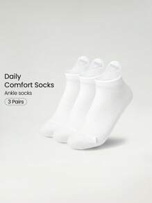 GLOWMODE 日常健身反光袜 - 白色 - 查看 1