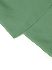 DreamSkyne Chiffon Layered Criss-Cross Back Spaghetti Strap Camisole, Slimming Effect - Army Green - View 6