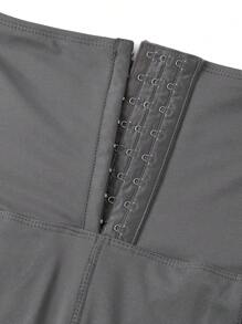 SHEIN Clasi Leggings skinny taille haute pour femmes, pantalons d'équitation avec poches latérales, lot de plusieurs couleurs - Multicolore - Voir 9
