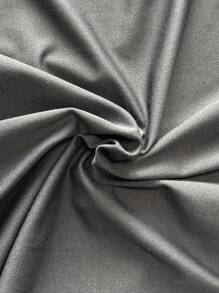 MaterniChic Maternity Solid Color Round Neck Casual Jumpsuit Summer Outfits