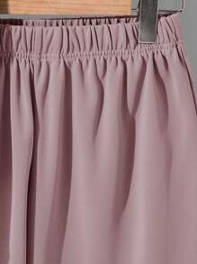 SHEIN 2pcs Teen Boys' Casual 3D Letter Graphic Round Neck Short Sleeve T-Shirt And Shorts Set, Suitable For Commuting, School, Daily Casual Wear, Sports In Spring/Summer