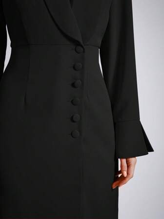 COSMINA فستان أحمر أنيق للحفلات للسيدات