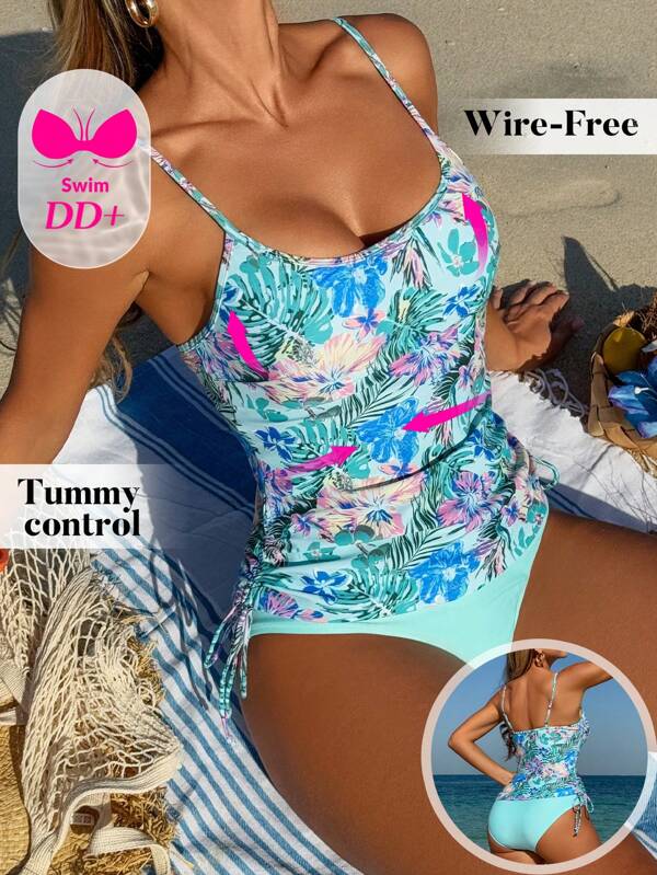Swim DD+ SS2025 Damen Frühjahr/Sommer Bademode, Strandoutfit, Spitzen Bikini Sets, Festival