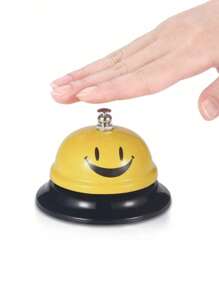 1pc Mini Cartoon Service Hand Bell, Home Kitchen Restaurant Bar Serving Desk Bell - Multicolor - View 3